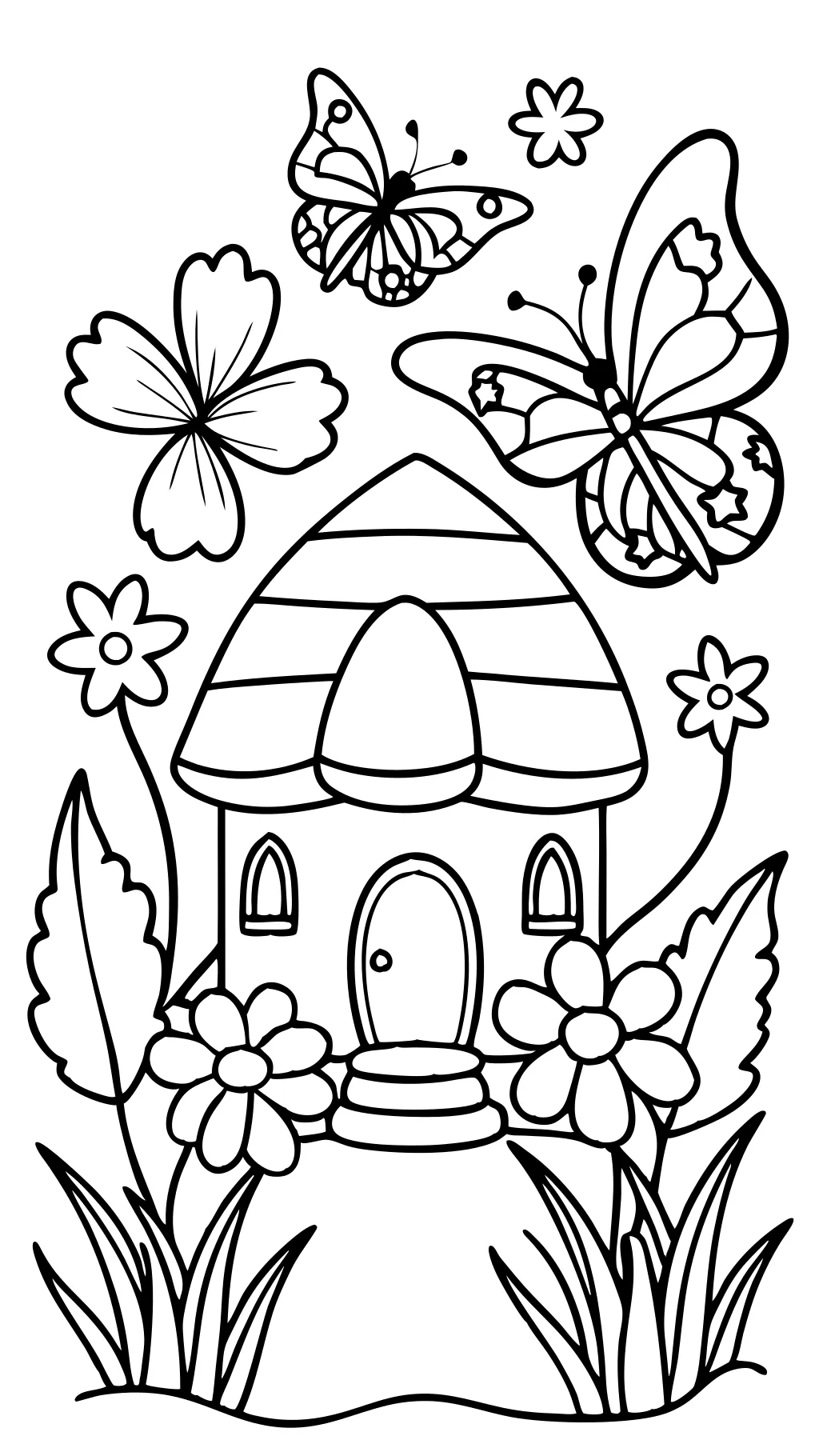 make a coloring page